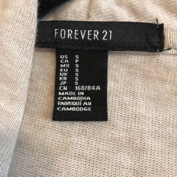 Forget 21 cream cardigan - Picture 2 of 2